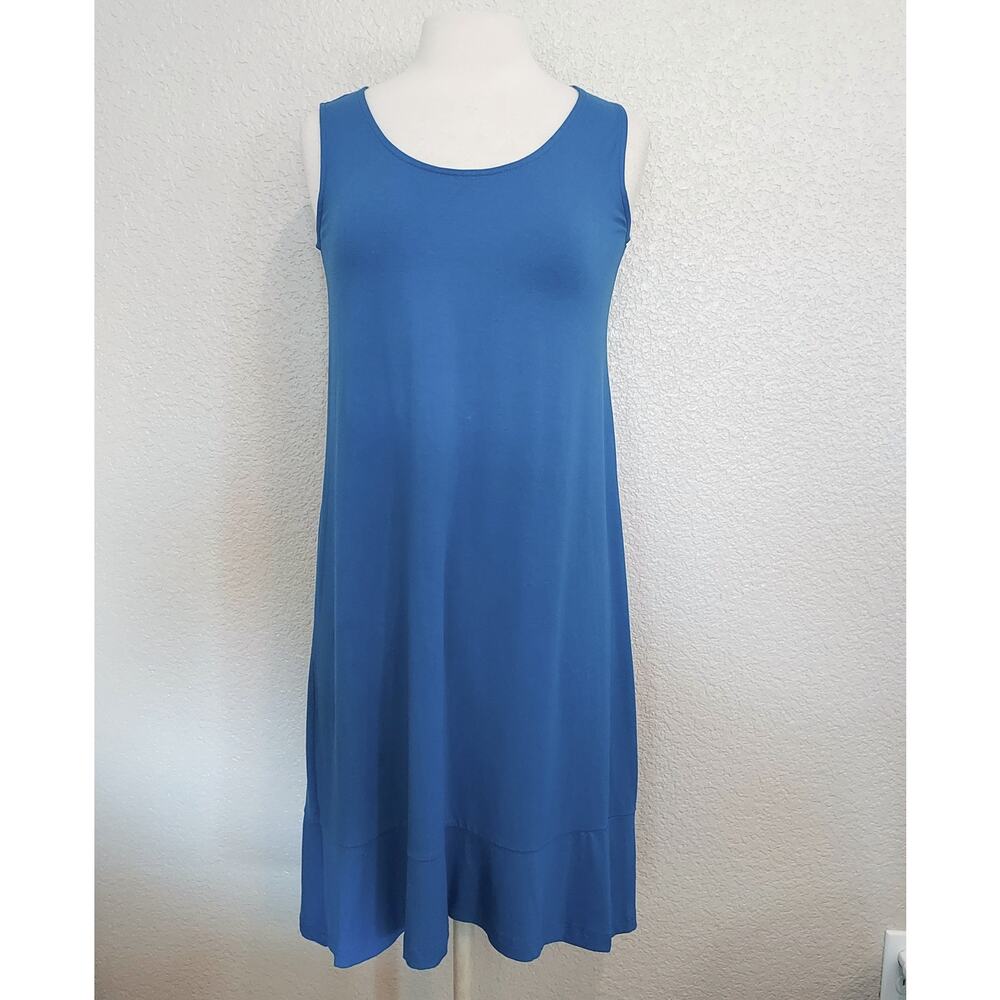 J. Jill Wearever Collection Royal Blue Sleeveless Dress Size XSP
